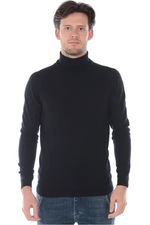 D.A. Daniele Alessandrini Stickade tröjor & koftor, Herr, L, Kashmir, Cyclist Break Sweater Pullover