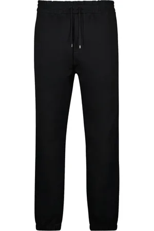 Saint Laurent Byxor, Herr, L, Nylon, Nylon Joggingbyxor Svart