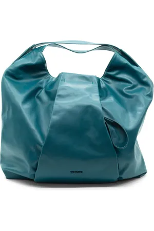 vic matiè Väska, Dam, ONE Size, Maxi Shopper med Veck i Petrol