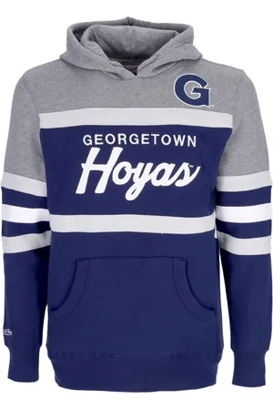 Mitchell & Ness Sweatshirts & Hoodies, Herr, S, Bomull, Georgetown Hoyas Basketball Team Hoodie