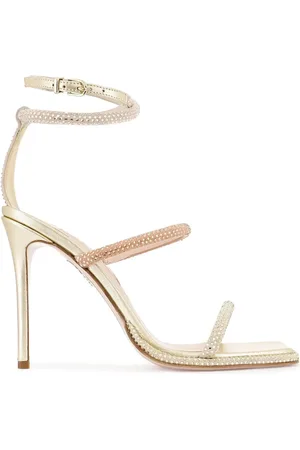 SOPHIA WEBSTER Skor, Dam, 38 EU, Liquid Gold Sandaler