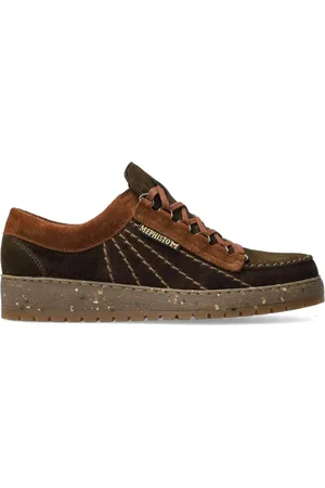 Mephisto Skor, Herr, 41 1/2 EU, Mocka, Bruna Mocka Sneakers