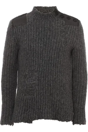 Stella McCartney Stickade tröjor & koftor, Herr, L, Mysig Stickad Tröja