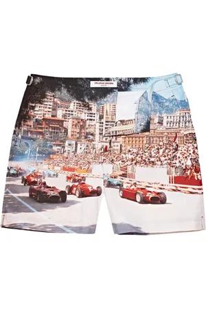 Orlebar Brown Shorts, Herr, W33, Retro Badshorts