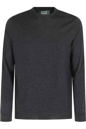 ZANONE Stickade tröjor & koftor, Herr, M, Flexwool Crewneck Sweater