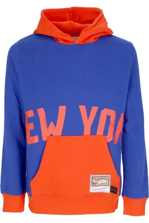 Mitchell & Ness Sweatshirts & Hoodies, Herr, XL, Bomull, NBA Big Face Hoodie Hardwood Classics