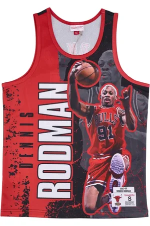 Mitchell & Ness Sport, Herr, XL, Polyester, Chicago Bulls Tank Top Rodman Edition