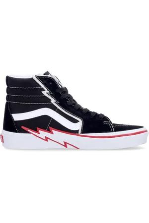 Vans Skor, Herr, 44 EU, Mocka, Bolt High-Top Sneaker Svart/Röd