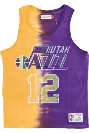 Mitchell & Ness Sport, Herr, L, Bomull, Utah Jazz Tie Dye Tank Top