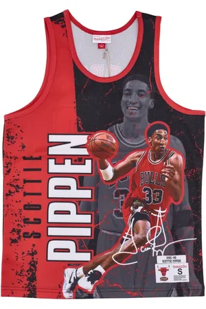 Mitchell & Ness Sport, Herr, XL, Linne, Chicago Bulls Linne Scottie Pippen