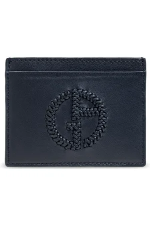 Giorgio Armani Accessoarer, Herr, ONE Size, Läder, Läderkorthållare