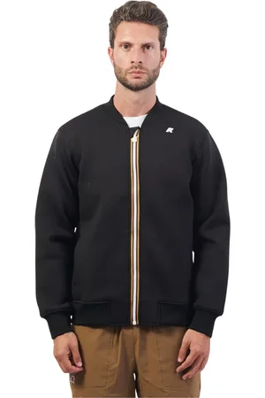 K-Way Jacka, Herr, 2Xl, Svart Bomberjacka Sportig Look