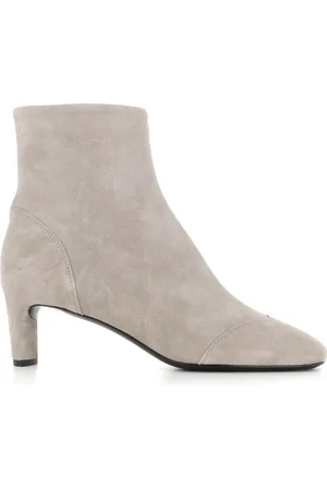 ROBERTO DEL CARLO Skor, Dam, 39 EU, Mocka, Ljusgrå Mocka Ankelboots