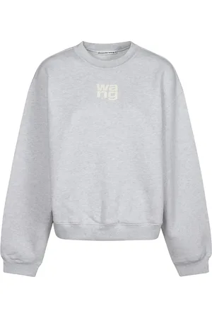 Alexander Wang Sweatshirts & Hoodies, Dam, XS, Bomull, Logo Terry Sweatshirt