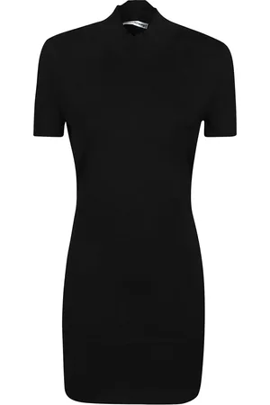 Alexander Wang Klänning, Dam, S, Präglad Logga Mini Klänning Kort Ärm