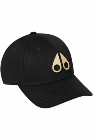 Moose Knuckles Accessoarer, Herr, ONE Size, Bomull, Svart Logo Ikon Keps Stilfull