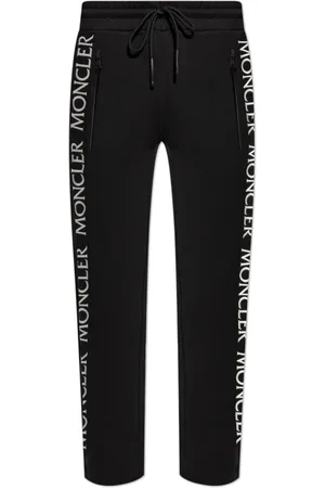 Moncler Byxor, Herr, XL, Bomull, Sweatpants med logotyp