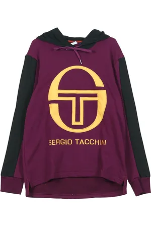 Sergio Tacchini Sweatshirts & Hoodies, Herr, M, Lila/Svart Herr Hoodie