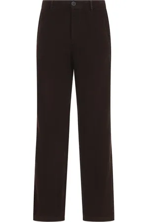 RANRA Byxor, Herr, M, Bomull, Brun Bomull Trendiga Byxor Aw24