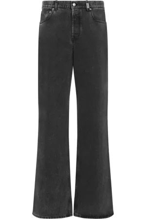Alexander McQueen Jeans, Herr, M, Bomull, Svarta Jeans för Män Aw24
