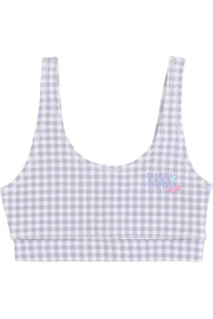 Vans Topp, Dam, S, Bomull, Gingham Bralet Lavender Top