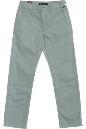 Vans Byxor, Herr, W29, Bomull, Grön Chino Avslappnad Långbyxor Män