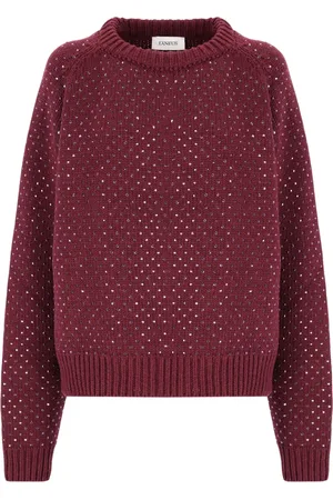 LANEUS Stickade tröjor & koftor, Dam, S, Maglia Girocollo Hotfix