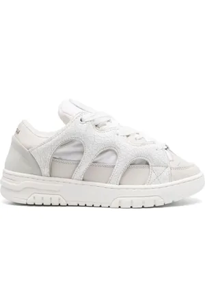 PAURA Skor, Dam, 37 EU, Vita Crock Sneakers för Kvinnor
