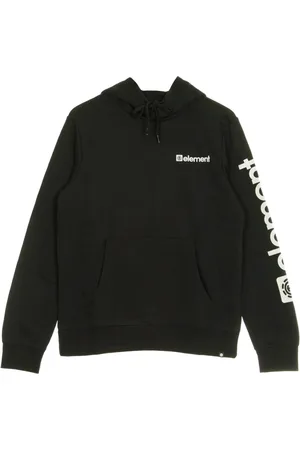 Element Sweatshirts & Hoodies, Herr, S, Bomull, Svart Joint Hood Sweatshirt