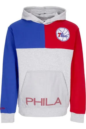 Mitchell & Ness Sweatshirts & Hoodies, Herr, XL, Bomull, NBA Tie Breaker Hoodie Grå