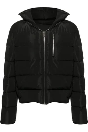 Rick Owens Jacka, Herr, M, Nylon, Svart dunjacka med huva