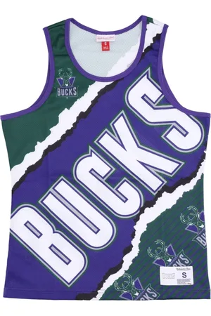 Mitchell & Ness Sport, Herr, M, Polyester, Milwaukee Bucks Basketball Tank Top