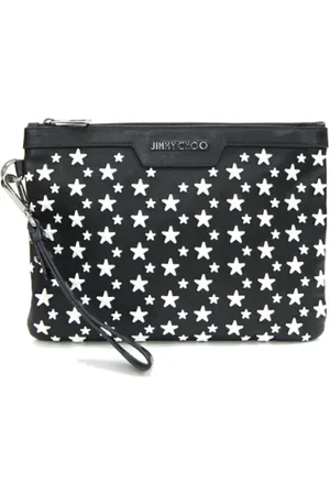 Jimmy Choo Pre-owned, Dam, ONE Size, Pre-owned Laeder kuvertvskor
