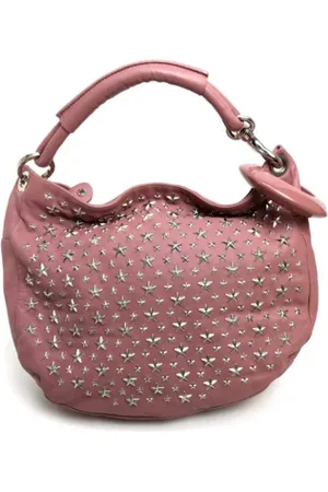 Jimmy Choo Pre-owned, Dam, ONE Size, Pre-owned Laeder handvskor