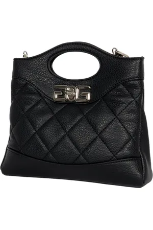 GAËLLE Väska, Dam, ONE Size, Läder, Mini Quiltad Shopper Väska i Svart