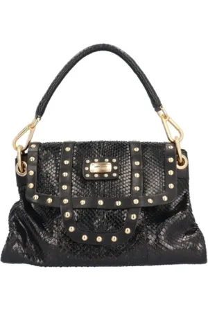 Jimmy Choo Pre-owned, Dam, ONE Size, Pre-owned Laeder handvskor