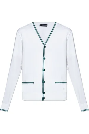 Dolce & Gabbana Stickade tröjor & koftor, Herr, S, Sidokofta