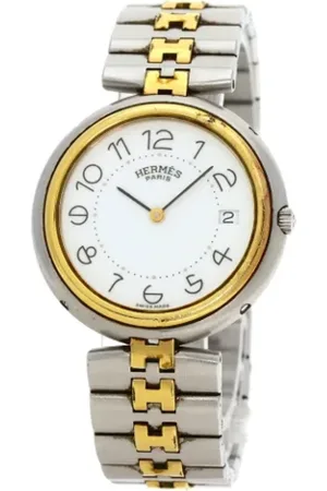 Hermès Pre-owned, Herr, ONE Size, Pre-owned Rostfritt stal klockor