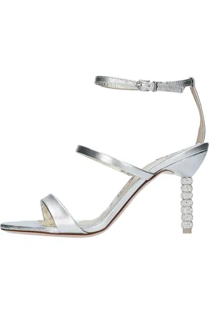 SOPHIA WEBSTER Skor, Dam, 36 EU, Läder, Sandaler Silver