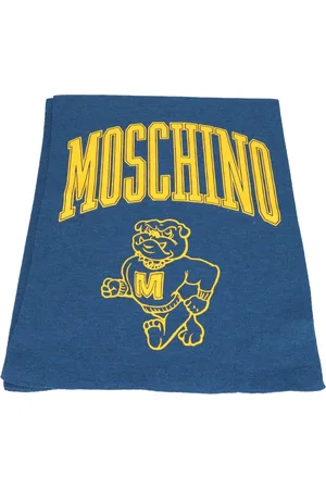 Moschino Accessoarer, Herr, ONE Size, Scarfs Blå