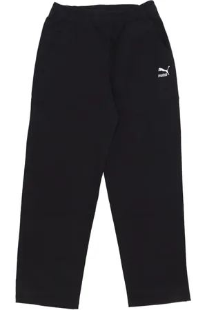 PUMA Byxor, Herr, L, Bomull, Klassiska svarta vävda herrbyxor