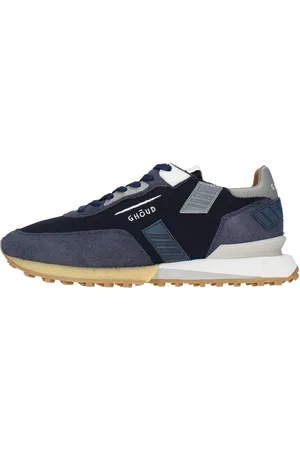 Ghoud Skor, Herr, 43 EU, Läder, Sneakers Blå