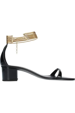 Giuseppe Zanotti Skor, Dam, 39 EU, Läder, Sandaler Svart