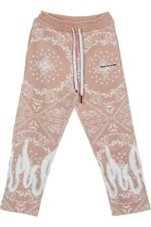 Vision Of Super Byxor, Herr, S, Bomull, Bandana Print Lättvikts Träningsbyxor