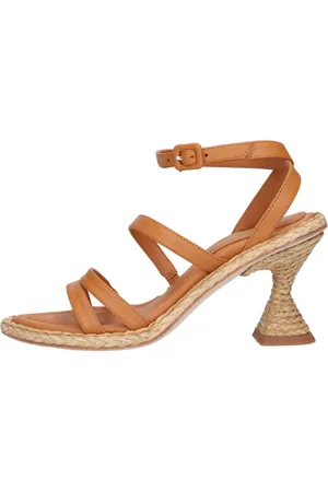 Paloma Barceló Skor, Dam, 40 EU, Läder, Sandaler Brun