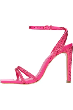 Schutz Skor, Dam, 38 EU, Läder, Sandaler Fuchsia