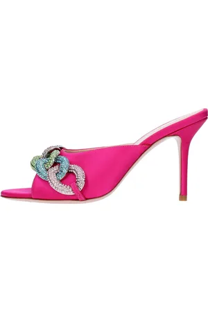 GEDEBE Skor, Dam, 36 EU, Läder, Sandaler Fuchsia