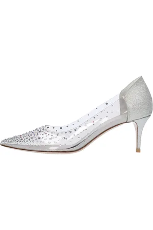 LE SILLA Skor, Dam, 37 EU, Läder, Med klack Silver