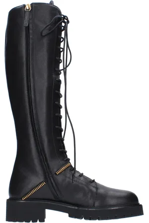 Giuseppe Zanotti Skor, Dam, 36 EU, Läder, Stövlar Svart