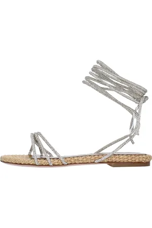 GEDEBE Skor, Dam, 39 EU, Läder, Sandaler Silver